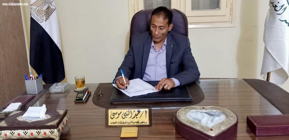 عبدالنبى موسى يقدم التعازى في وفاة شقيقة الكابتن شعبان الخطيب